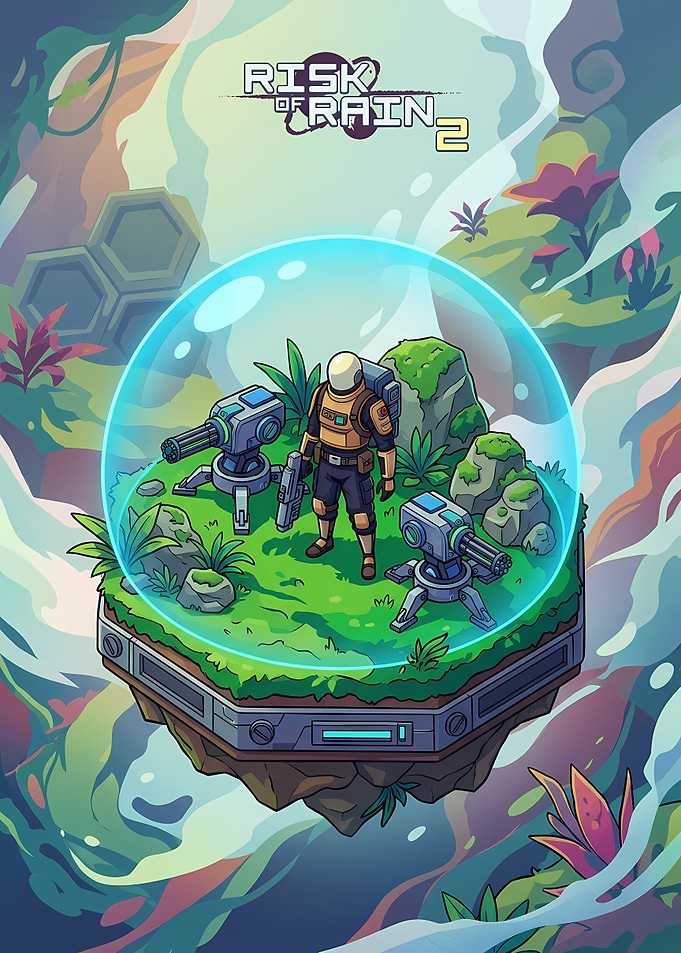 Risk of Rain 2 Commando Art