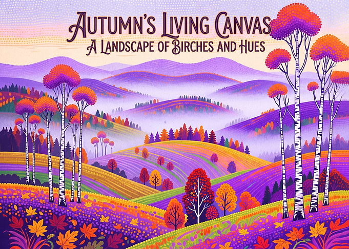 Autumn's Living Canvas Landscape