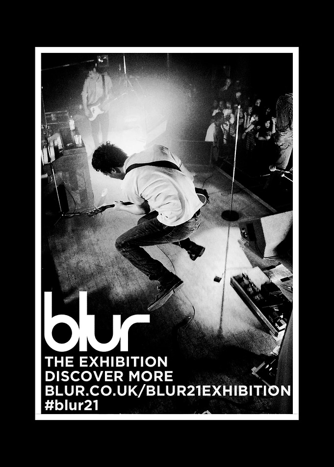 Blur 21 Exhibition Promotional Poster