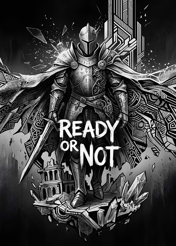 Ready or Not Knight Illustration