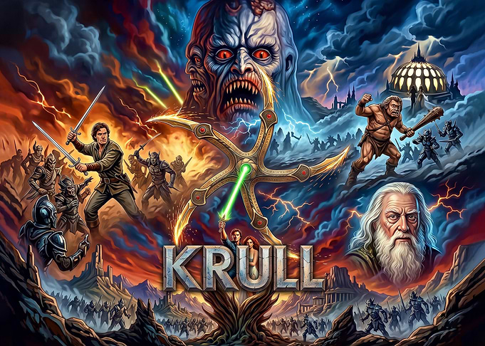 Krull Movie Poster Art