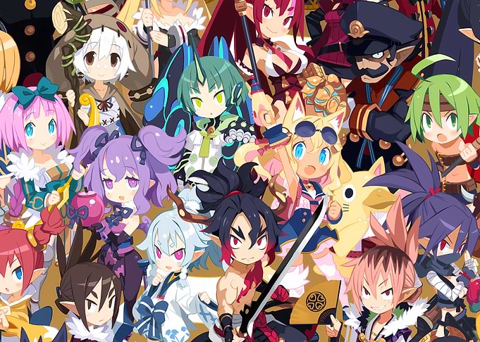 Disgaea Series Chibi Character Ensemble