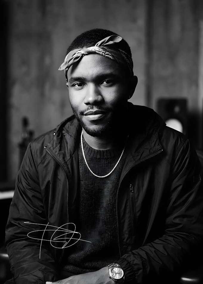 Portrait of Frank Ocean