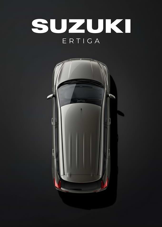 Suzuki Ertiga Top View Advertisement