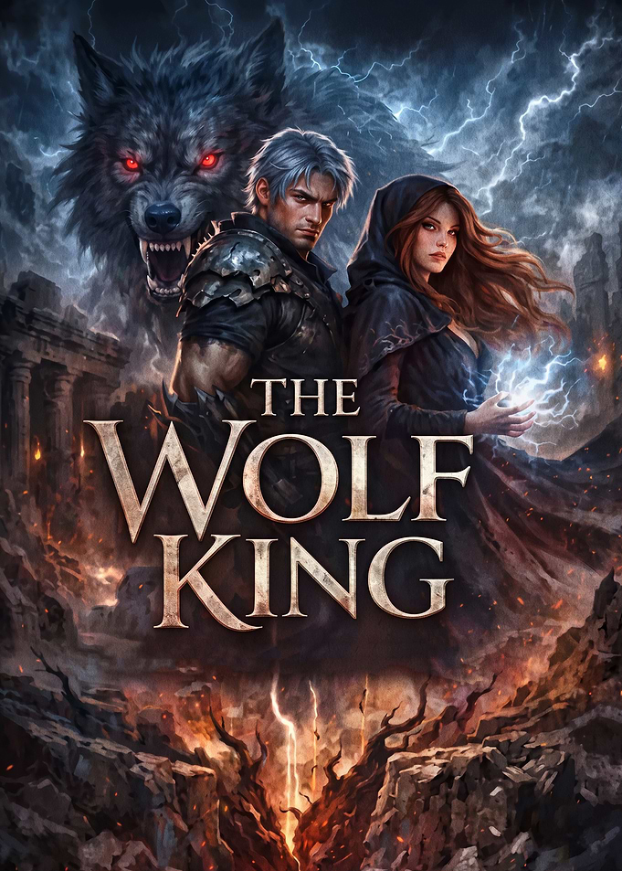 The Wolf King Fantasy Book Cover