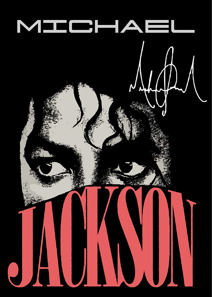 Michael Jackson Graphic Poster