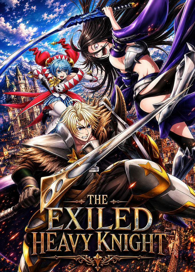 The Exiled Heavy Knight Anime Poster