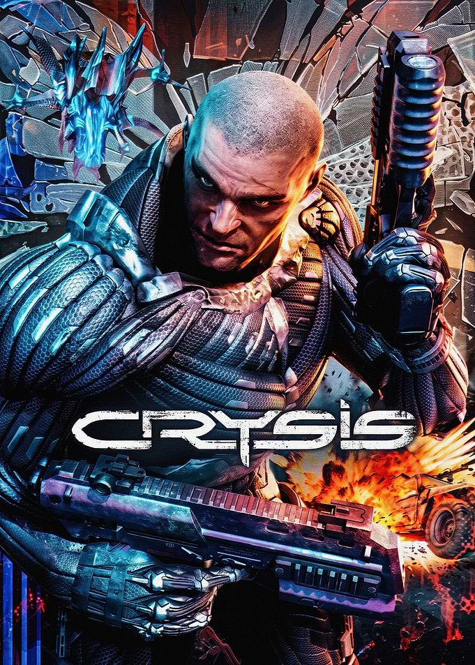 Crysis Nanosuit Soldier Action Poster