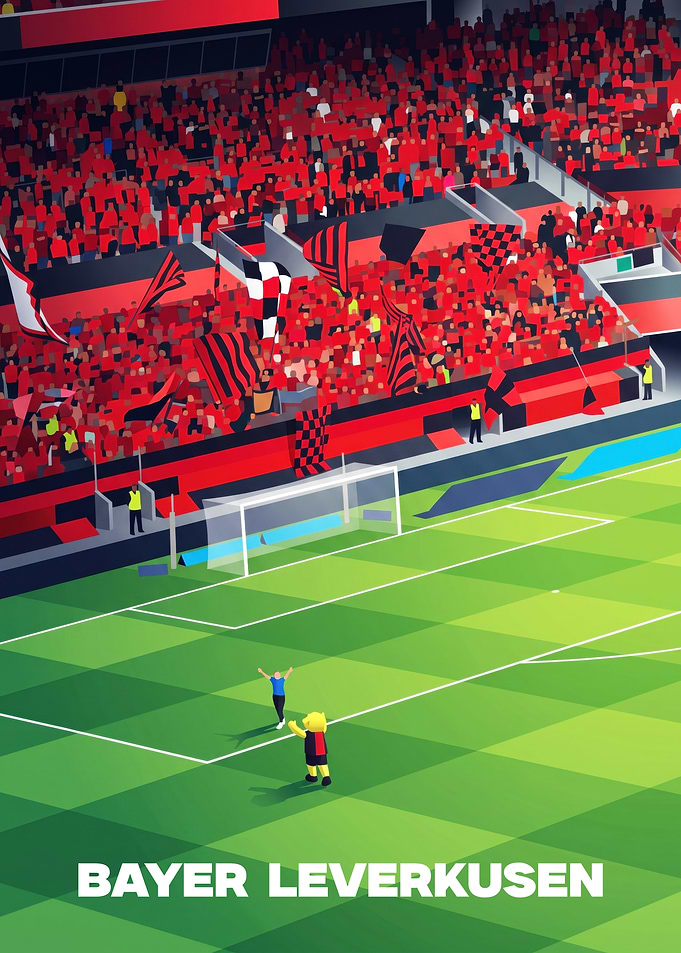 The Heart Of Bayer Leverkusen Football