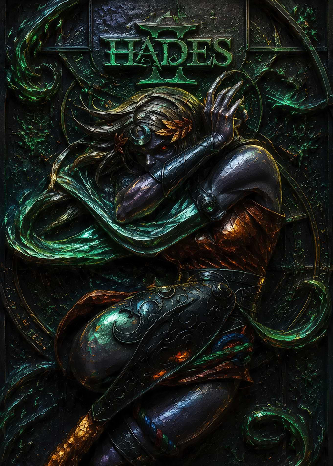 Hades II Melinoe Relief Art