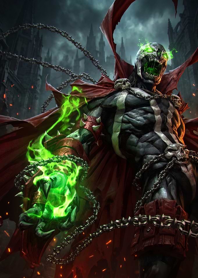 Spawn Character Digital Art