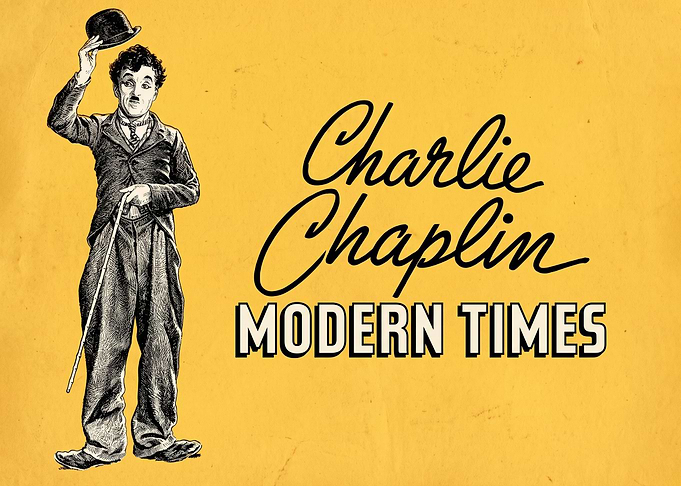 Charlie Chaplin Modern Times Poster
