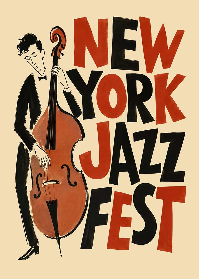 New York Jazz Fest Poster