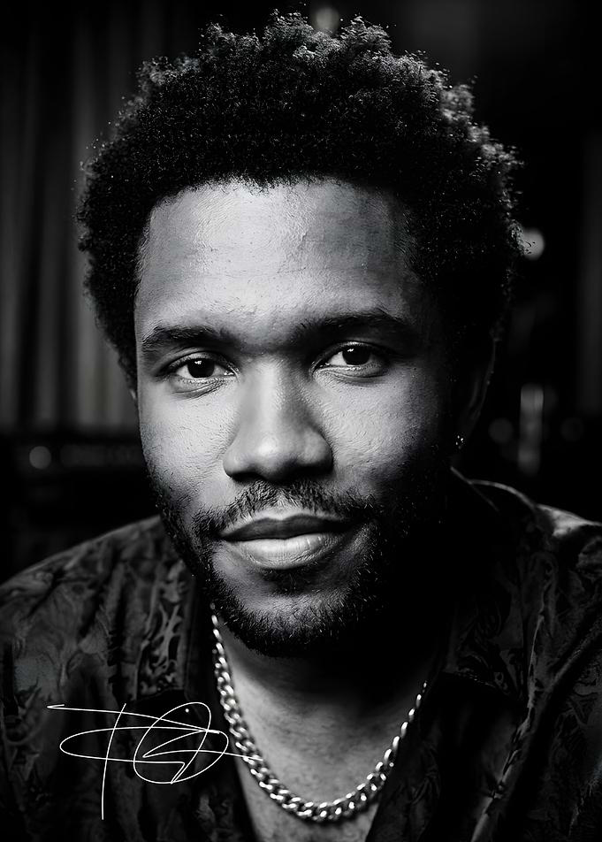 Portrait of Frank Ocean