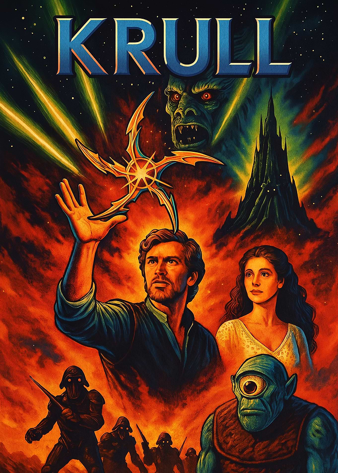 Krull Movie Poster Art