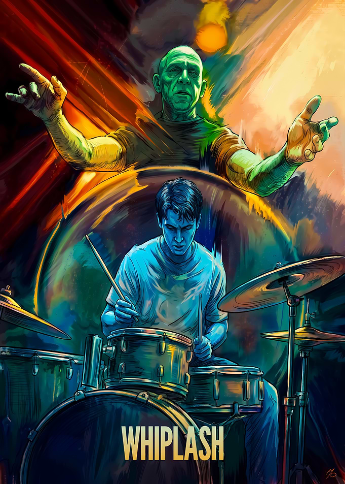 Whiplash Movie Poster Art