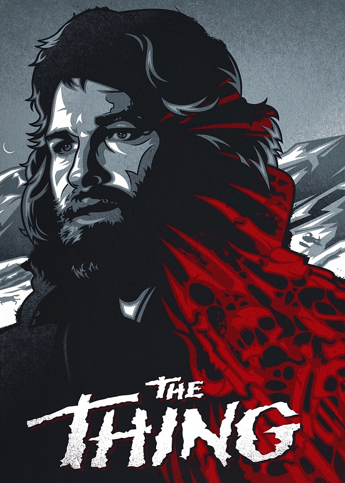 The Thing Movie Poster Art