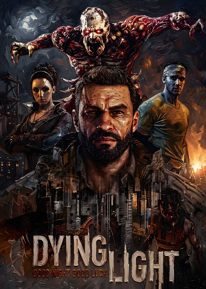 Dying Light Video Game Poster