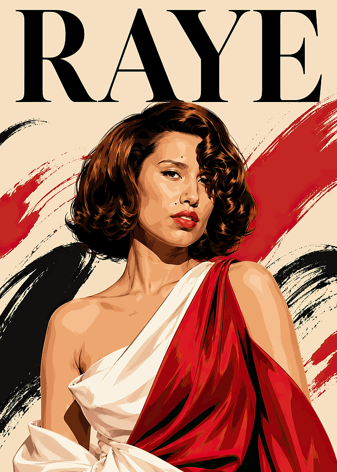 Raye Portrait Poster