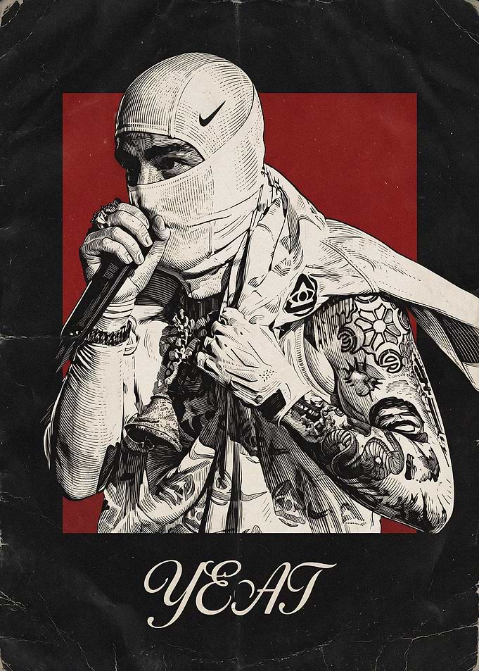 Yeat Rapper Poster
