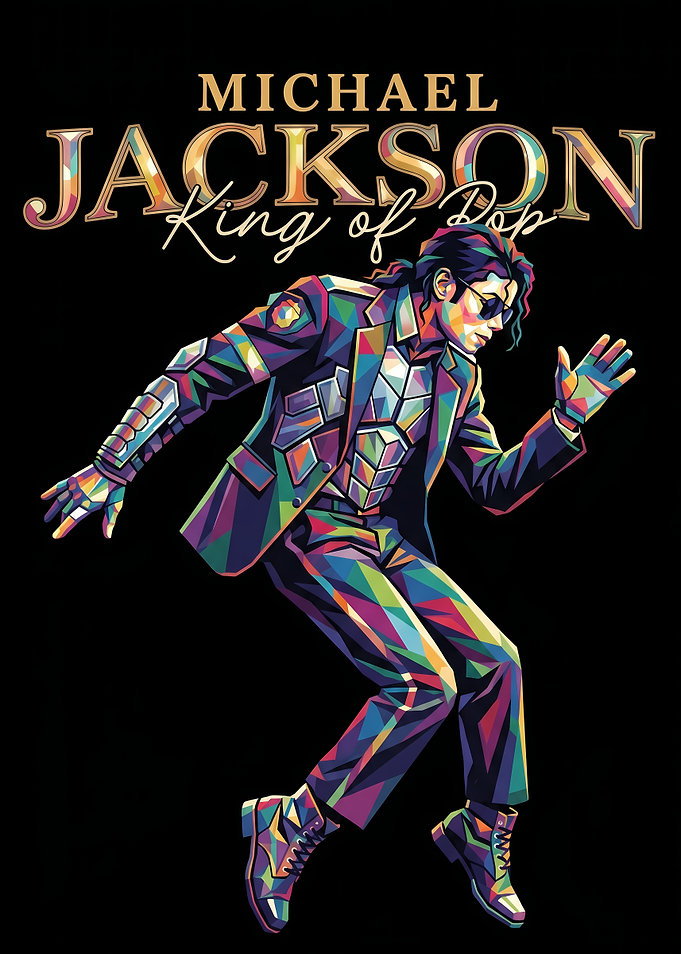 Michael Jackson King of Pop Poster