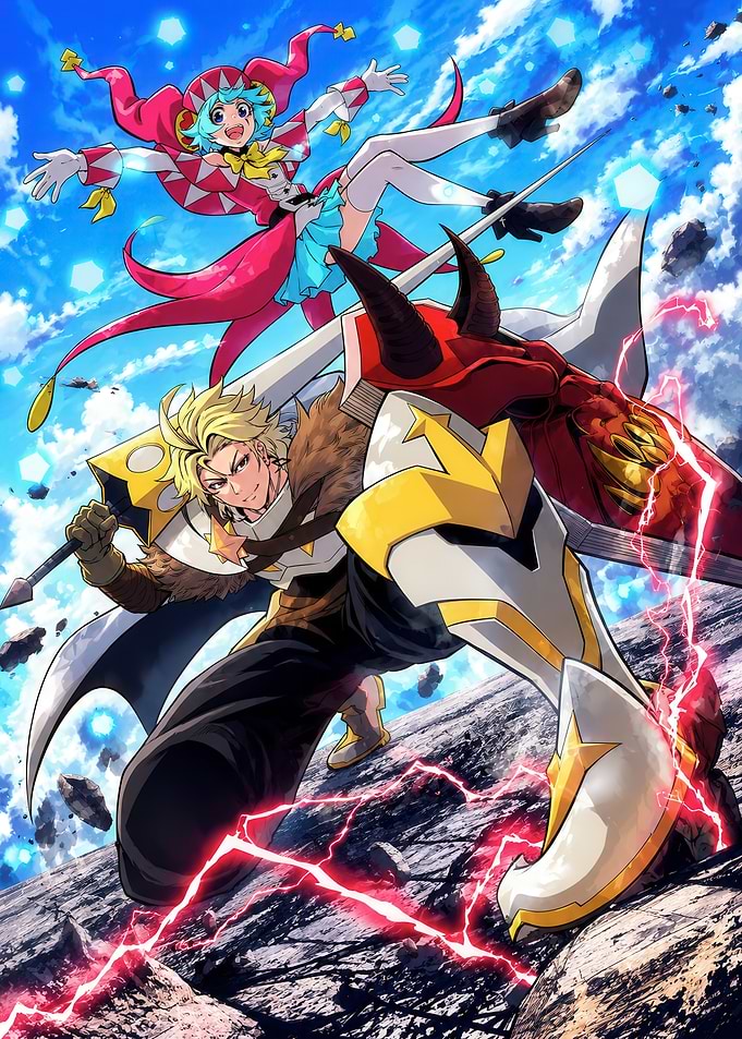 Anime Warrior and Jester Duo