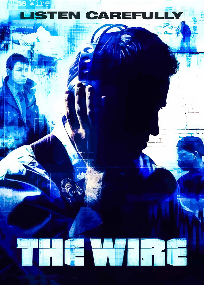 The Wire Listen Carefully Poster