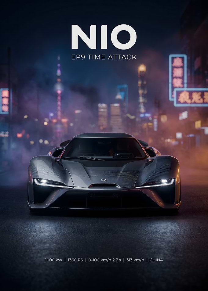 NIO EP9 Time Attack Supercar