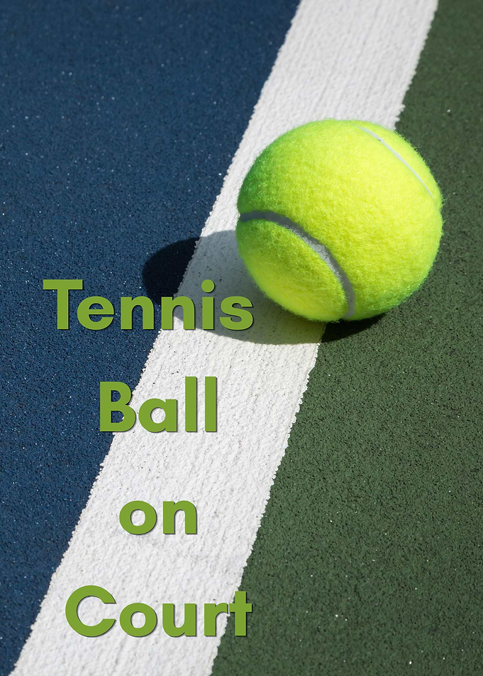 Tennis Ball on Court