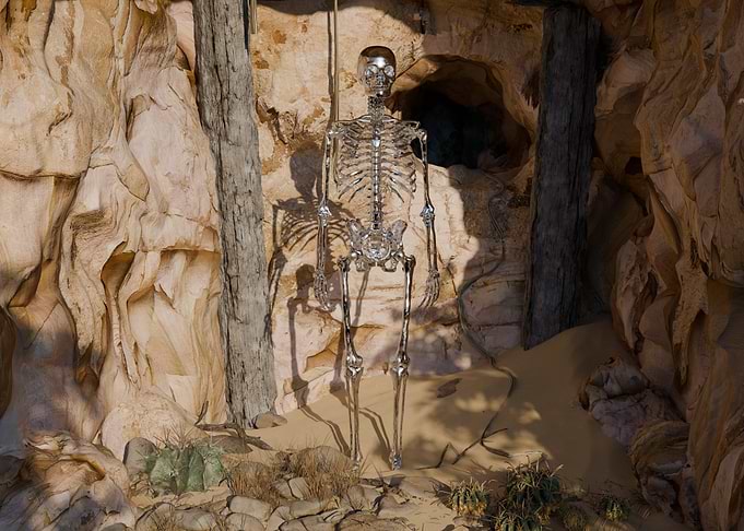 Desert Skeleton