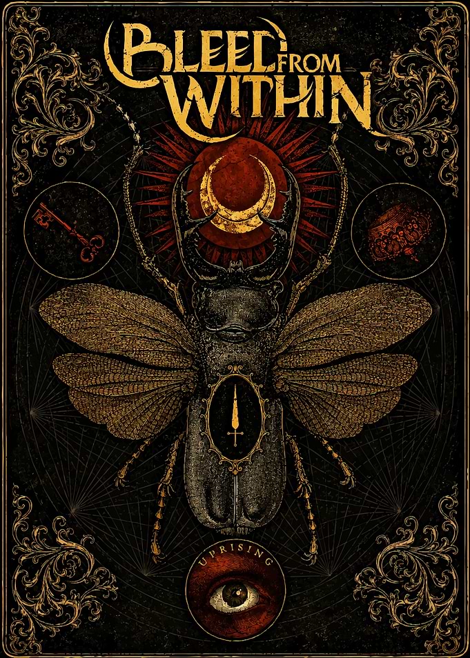 Bleed From Within Uprising Beetle Poster