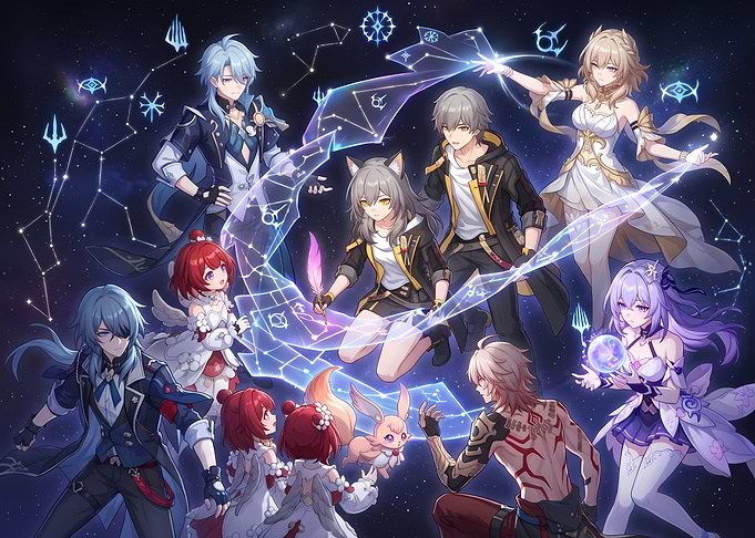 Honkai Star Rail Astral Express Crew