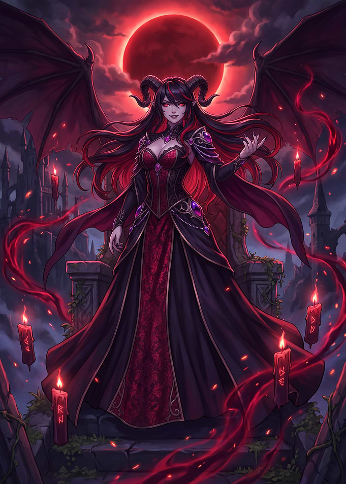 Dark Queen of the Blood Moon