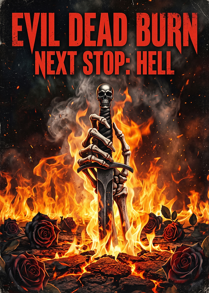 Evil Dead Burn Hell Poster