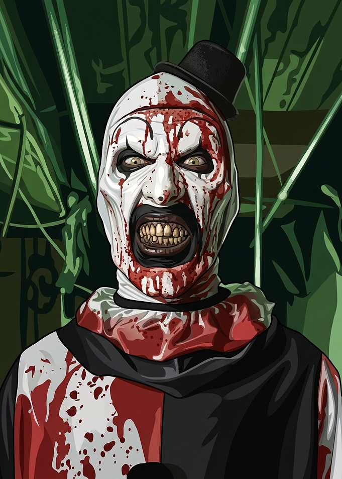 Art the Clown Terrifier Portrait