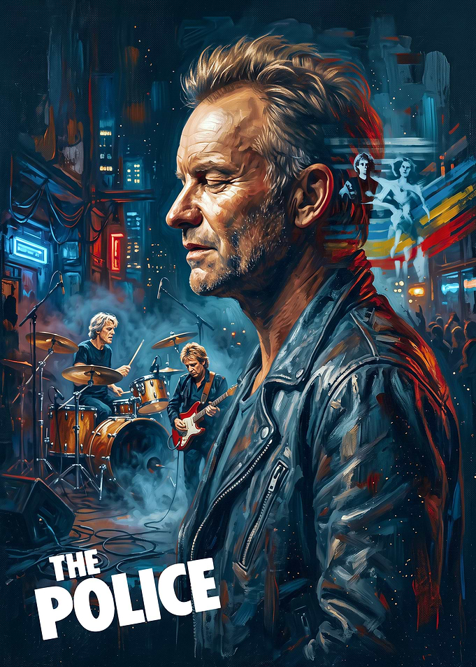 The Police Band Tribute Poster