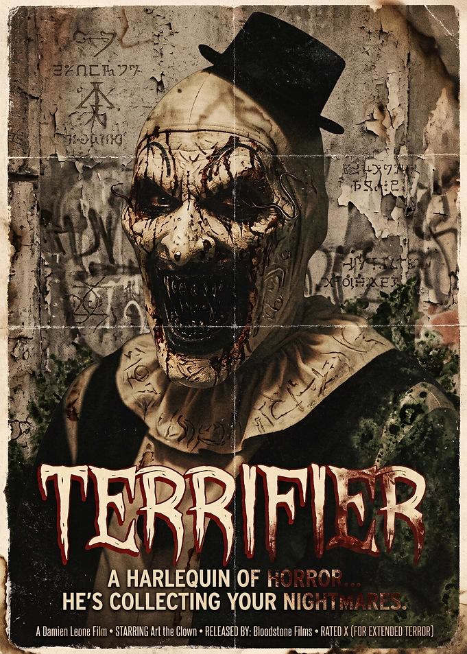 Terrifier Art the Clown Movie Poster