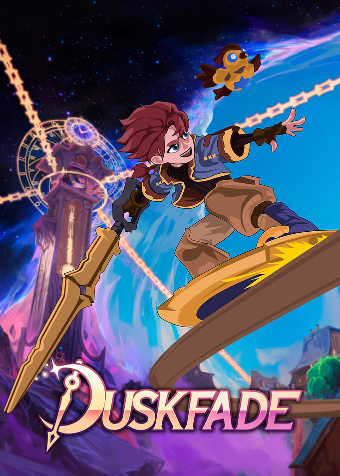 Duskfade Fantasy Adventure Game Poster