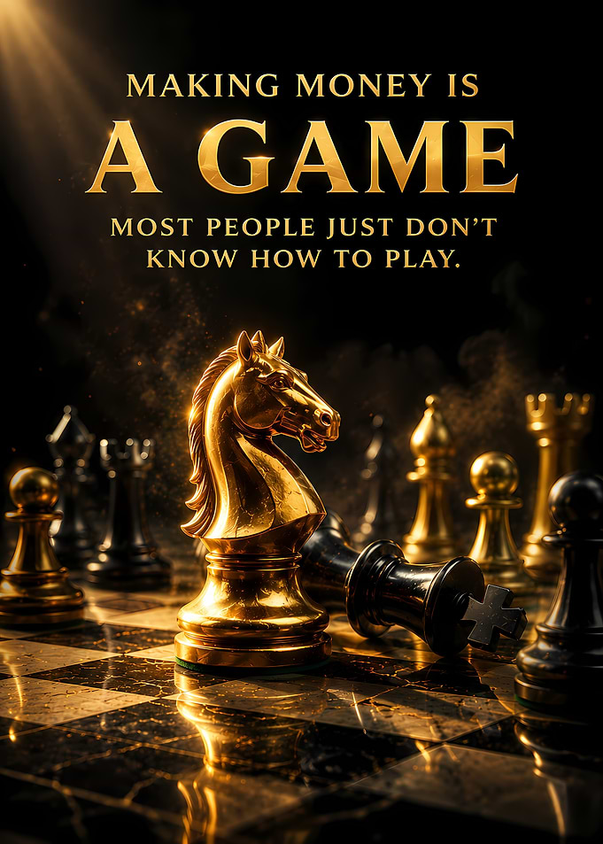 Making Money Is A Game Poster