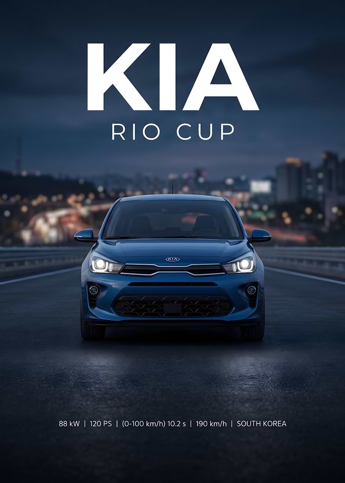 Kia Rio Cup Promotional Poster