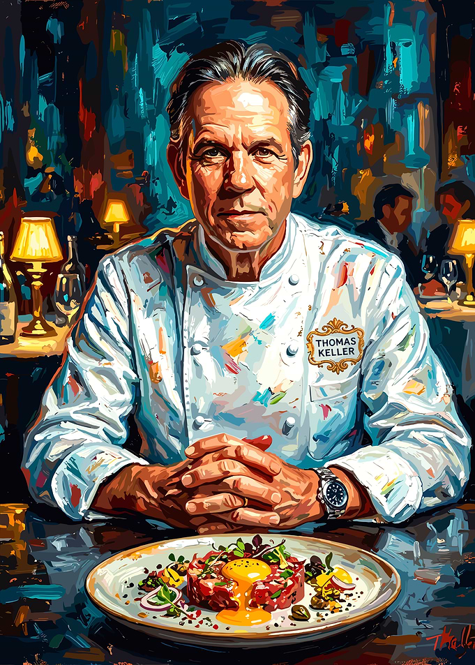 Chef Thomas Keller Portrait