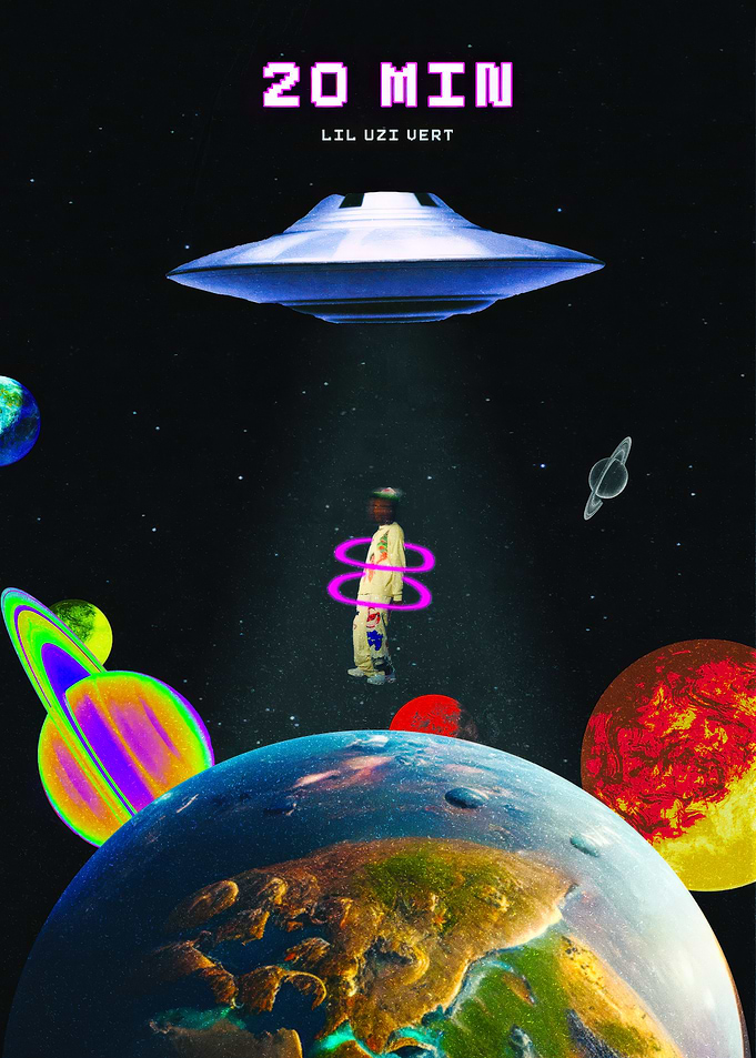 Lil Uzi Vert 20 Min Space Poster