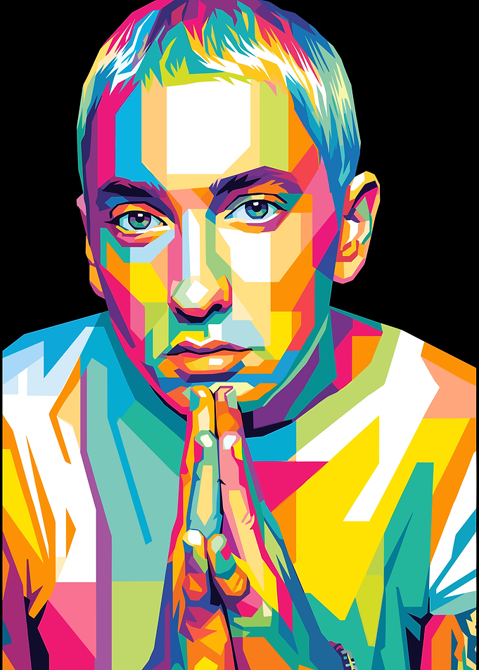 Eminem Pop Art Portrait
