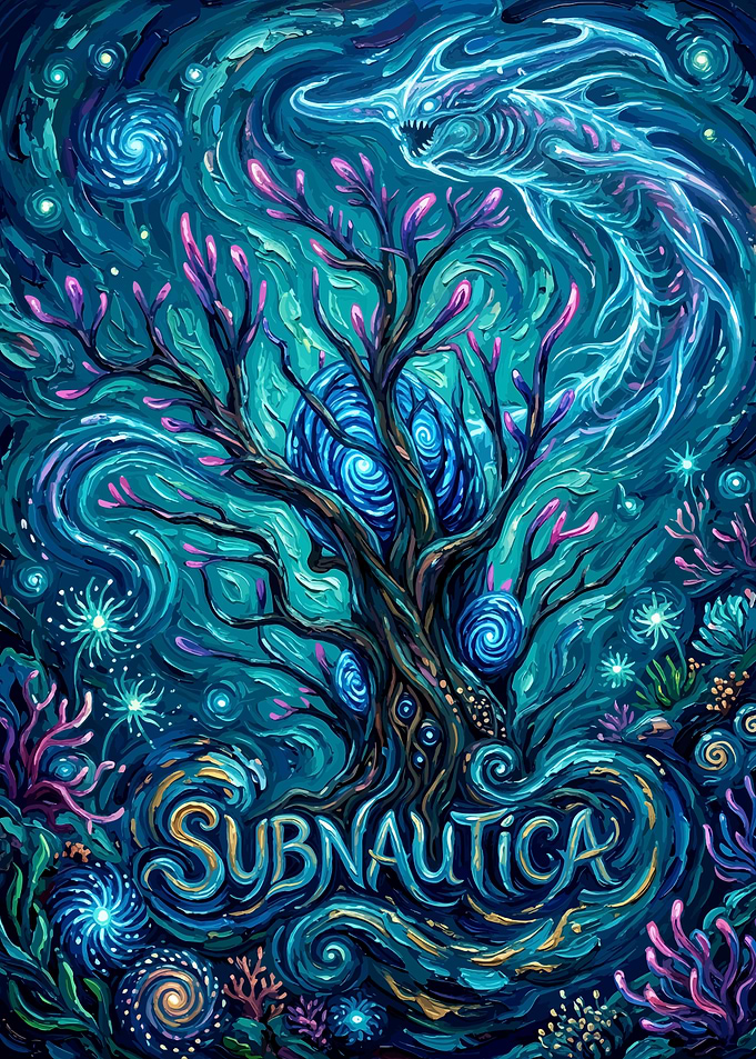 Subnautica Underwater Cove Tree Leviathan