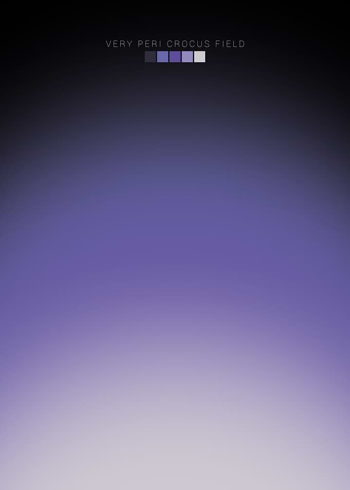 Very Peri Crocus Field Gradient