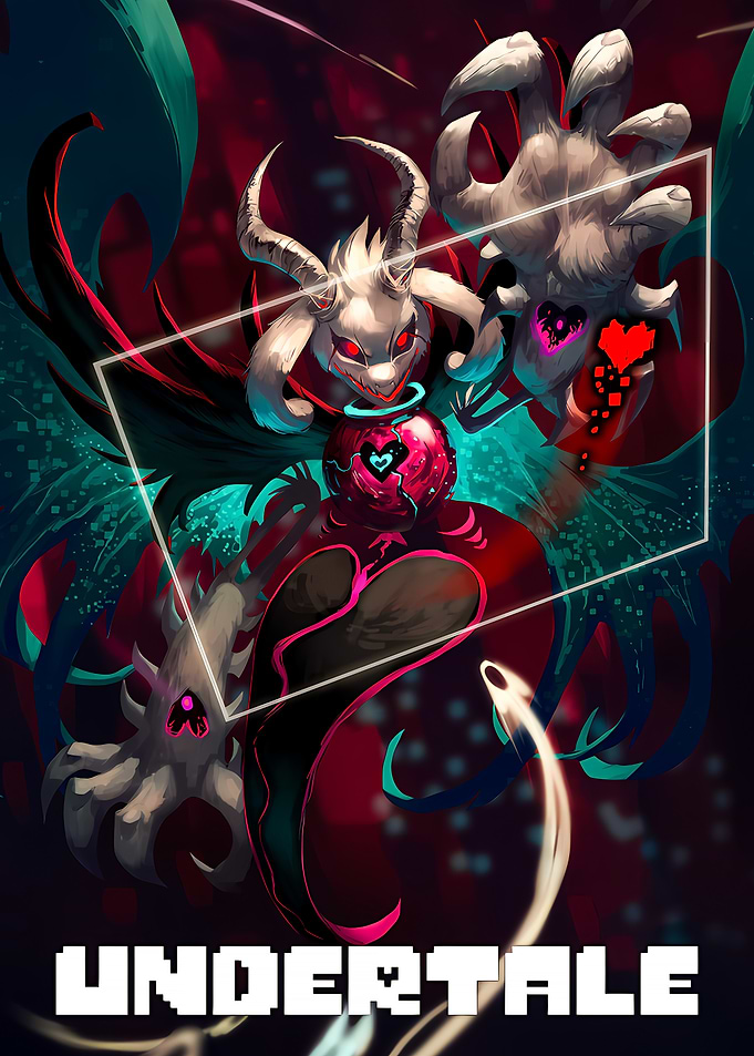 Asriel Dreemurr Undertale Fan Art