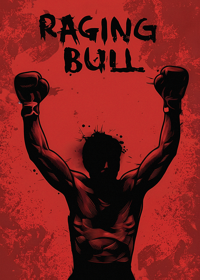 Raging Bull Movie Poster Art
