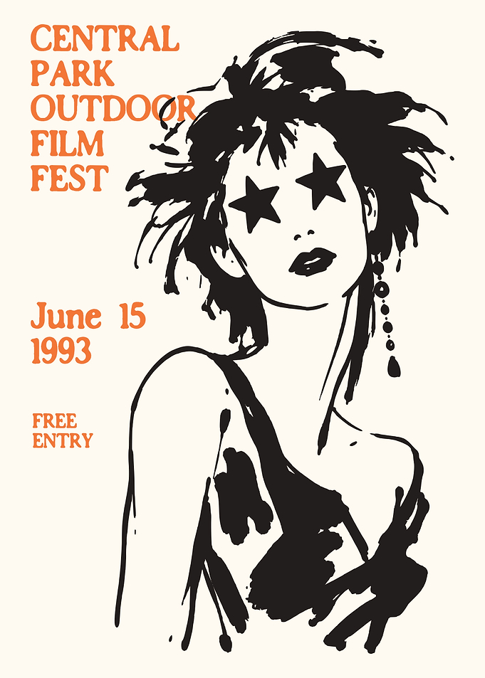 Central Park Outdoor Film Fest Poster