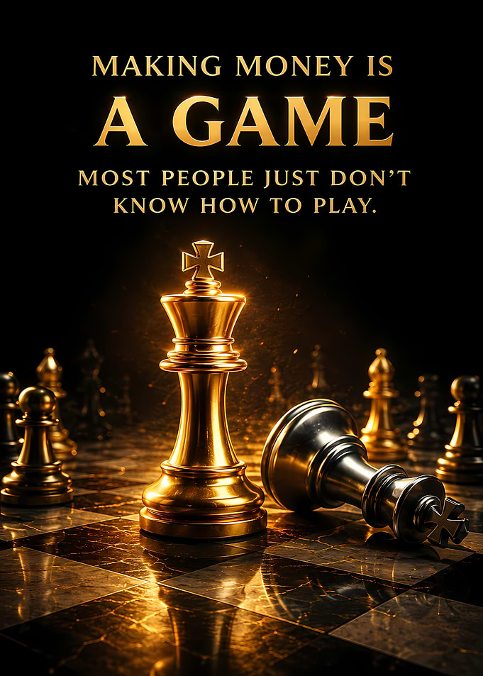 Making Money Is A Game Poster