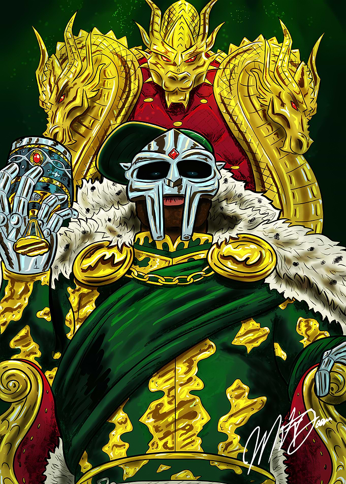 MF DOOM King on Dragon Throne